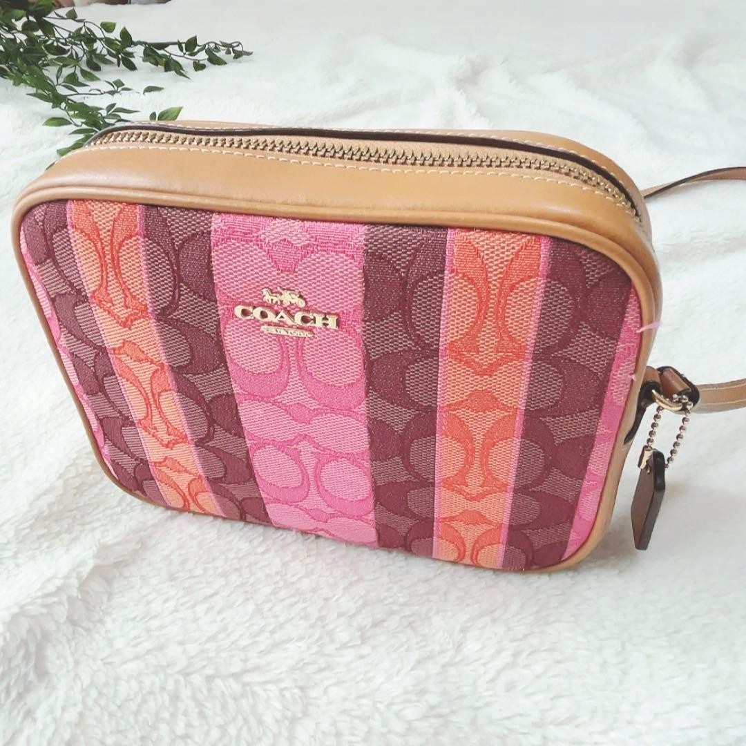 Beautiful ✨ Coach COACH Signature Shoulder Bag Multi C4222 thumbnail 3