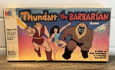 Vintage Thundarr the Barbarian Board Game 1982 Milton Bradley Mostly Complete