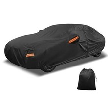 Car Cover Outdoor Waterproof Sun Rain Snow Hail Protection with Left Side