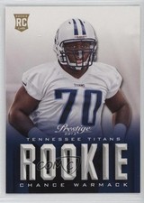 2013 Panini Prestige Rookie Chance Warmack #218 0nr3