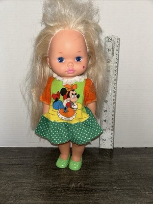 VINTAGE 1988 MATTEL LIL MISS MAGIC HAIR DOLL RAINBOW HAIR