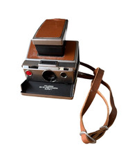 Vintage Polaroid SX-70 Land Camera Instant Folding Camera Untested 