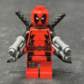LEGO Marvel Deadpool Minifigure From 6866 &ndash; Pre-Owned - Excellent Condition