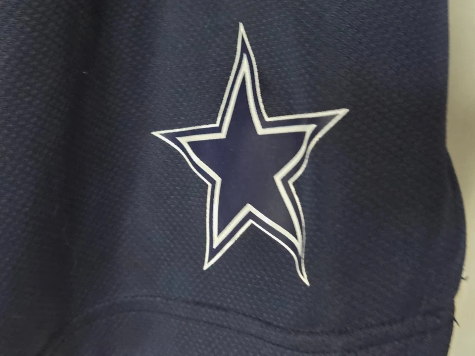 Shorts de treinamento Dallas Cowboys Nike masculino XL DRY-FIT azul marinho - Imagem 3 de 4