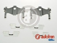Autofren Seinsa ZubehöRsatz, Scheibenbremsbelag D42636A FüR Hyundai KIA