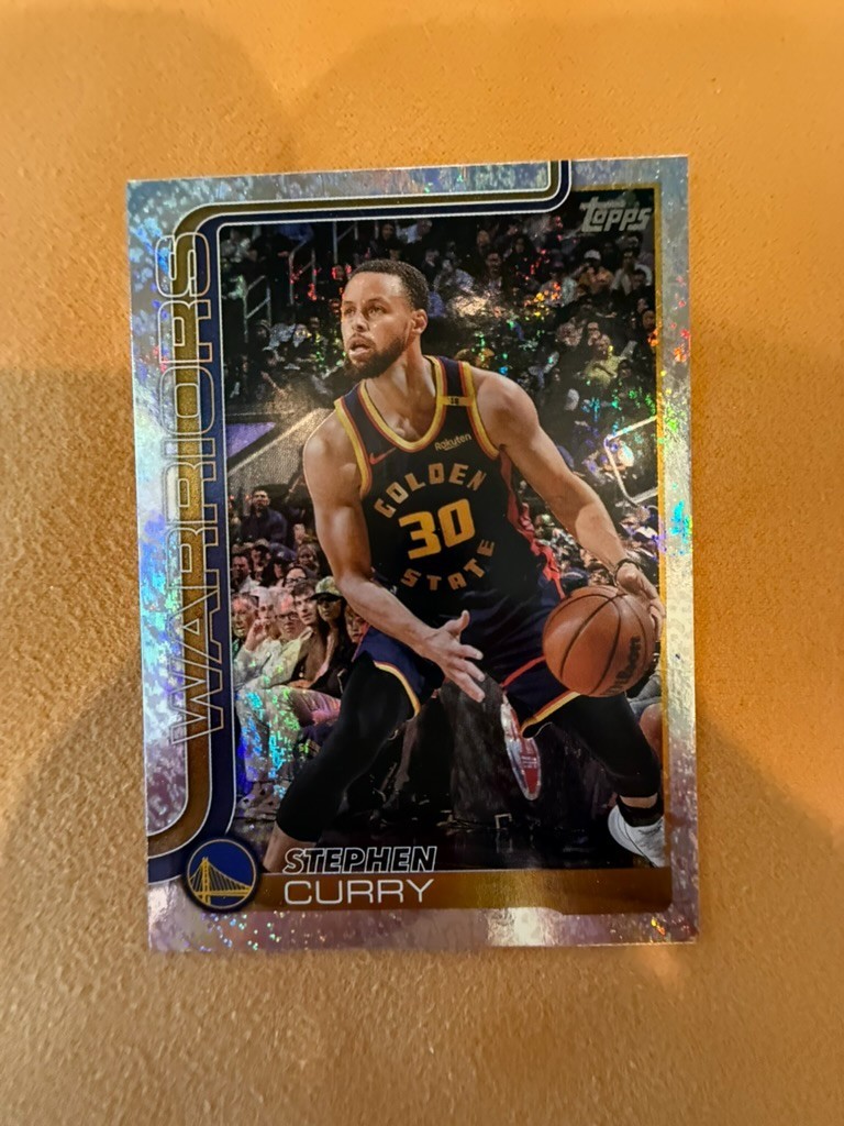 2025-26 Topps #135 Stephen Curry Sandglitter