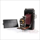 Antique Kodak Folding No. 3A Camera. Combination Back. Red Bellows. USA c. 1910