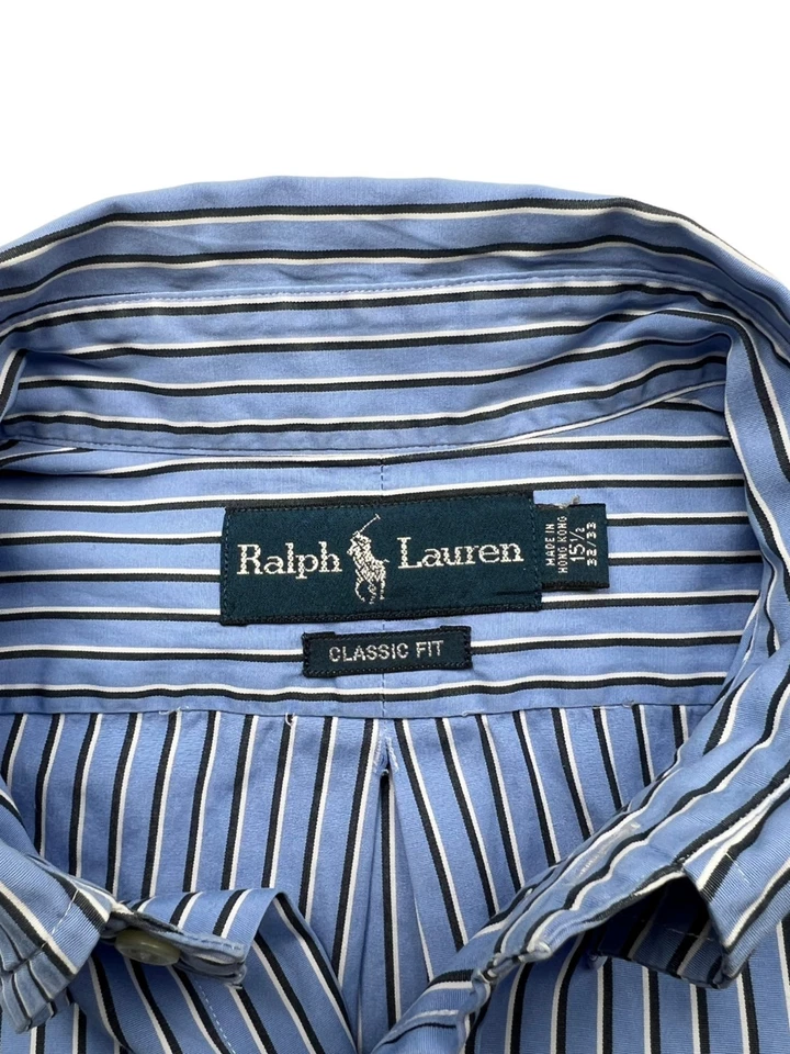Ralph Lauren Herren Classic Fit Lässig Formal Hemd Größe M - 32/33 15 1/2 - Bild 3 von 4