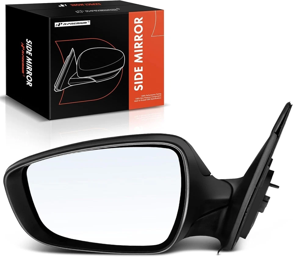 Durable Driver Side Power Door Mirror for 2012-2017 Hyundai Accent - Non-Heated Foto 3 de 4