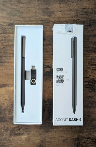 Adonit Dash 4 Stylus – wie neu, USB-C, iPad / iPhone / Android