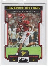 #385 DeMarcco Hellams 2023 Score RC Atlanta Falcons