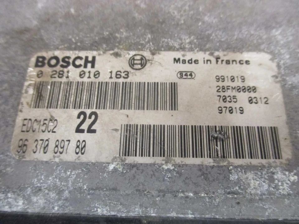 Centralina motore originale (ECU) PEUGEOT 306 Break (7E, N3, N5) 1999 - Immagine 3 di 3