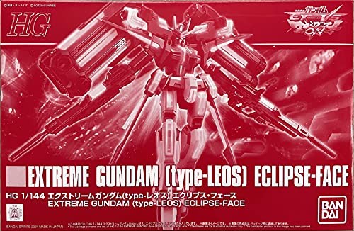 Bandaist Pyritz HG 1/144 Extreme Gundam (TYPE-Leos) Eclipse Face [ - Picture 1 of 9