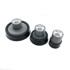 Dauerhaft Polierplatte Halterpad Metall + PVC Schleifenpolierblock Schleifen