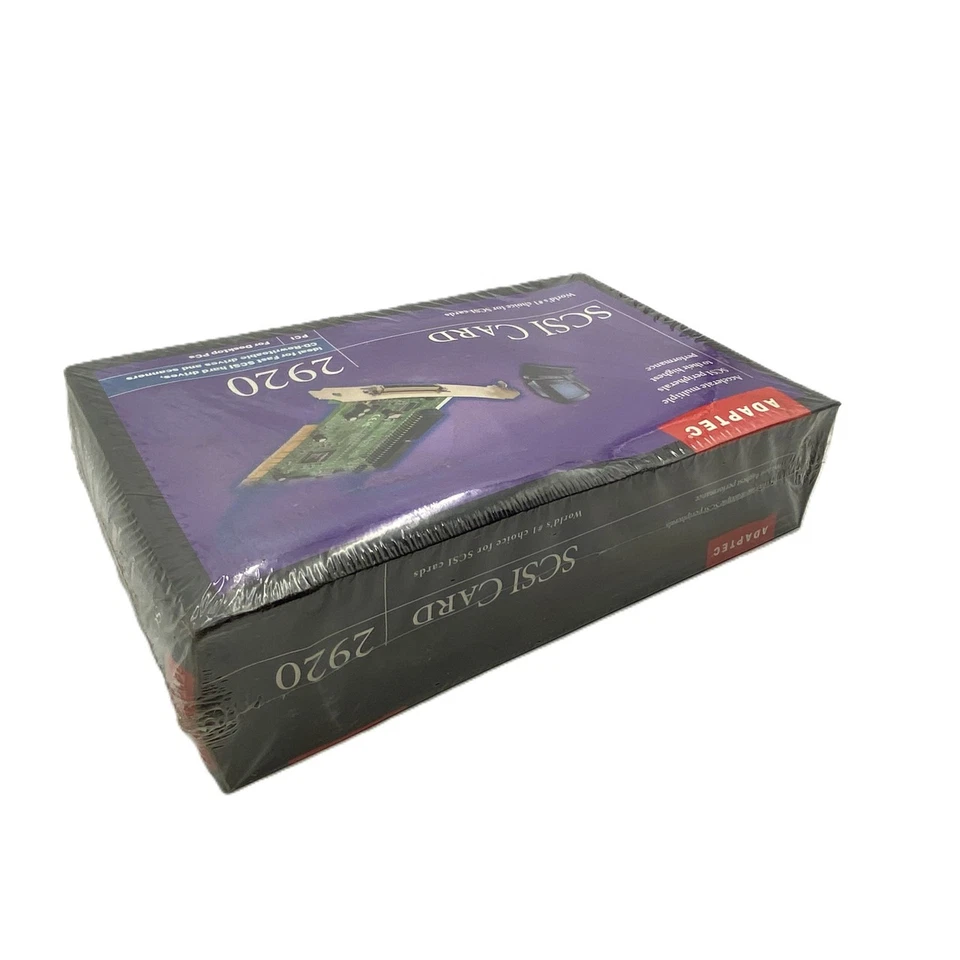 Adaptec AHA-2920 PCI Fast SCSI-2 Controller Card HD50 OEM Sealed Box - Image 4 of 4