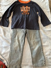 Boys outfit size 4T by Lucky Brand Jumping beans