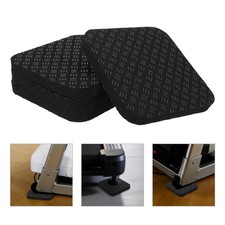 4 Pcs Exercise Mat for under Treadmill Anti Vibration Floor Mats