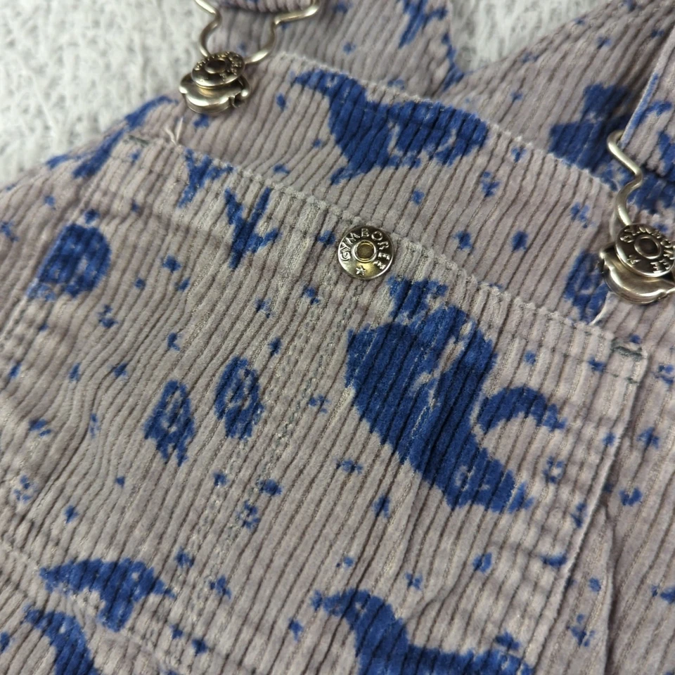 Mono con tirantes Gymboree Rainbow Tag de colección bebé niño S gris pana osos polares Foto 3 de 4