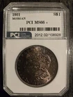 1921 Morgan Silver Dollar PCI Beautiful Toner