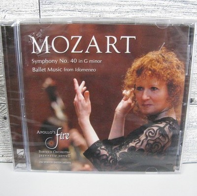 Apollo's Fire Mozart Symphony No 40 in G Minor CD Ballet Music from Idomeneo New