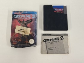 Nintendo Entertainment System NES Konsole Gremlins 2 Spiele 2 Controller funktionst&uuml;chtig
