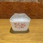 ✨Vintage Find✨ Pyrex Pink Gooseberry #502 1.5 Pt Refrigerator Dish Lid
