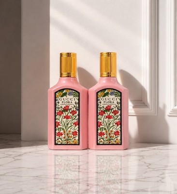 Gucci Flora Gorgeous Magnolia 5ml Dabber Set of 2 Mini Perfume New
