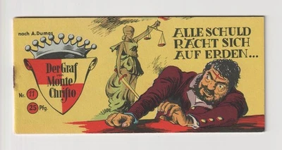 Graf von Monte Christo Nr 11,  ( 2 - 3 ) Original 1954, - Bild 1 von 2