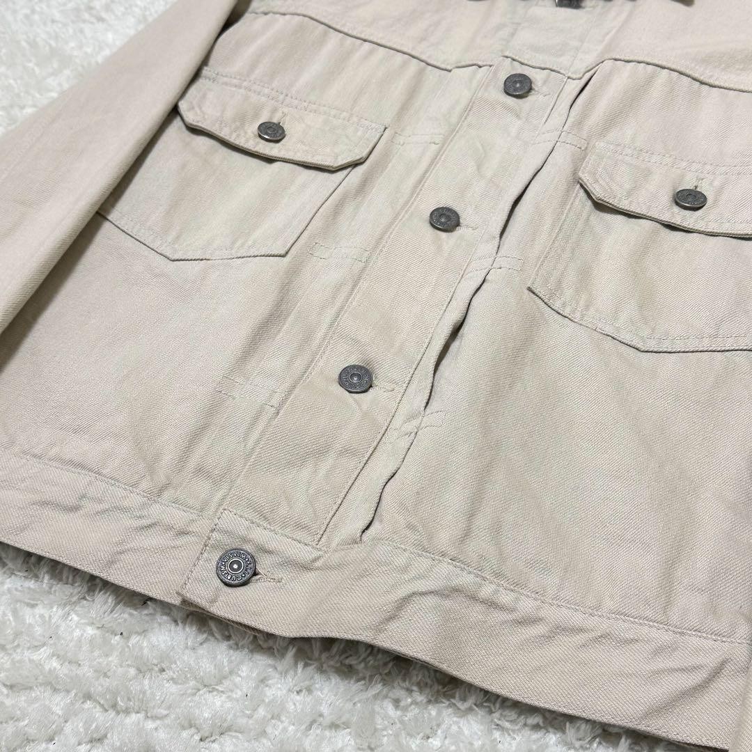 Visvim 101 JKT White Denim Python Patch Used Cott… - image 3