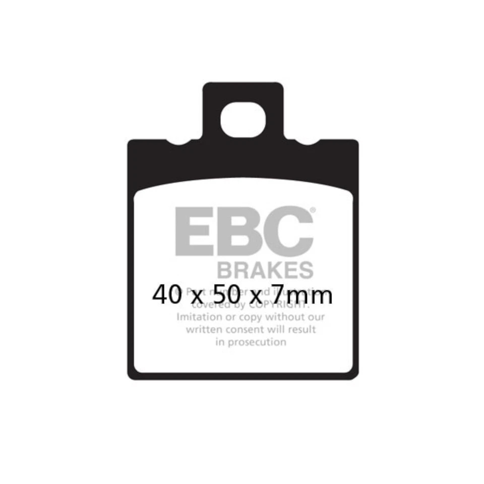 Pastillas Freno Traseras HH EBC Ducati 900 SS SUPERSPORT 1990-1998 Foto 2 de 4