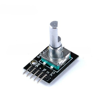 5pcs KY-040 rotary encoder module with 15x16.5 mm potentiometer rotary knob cap