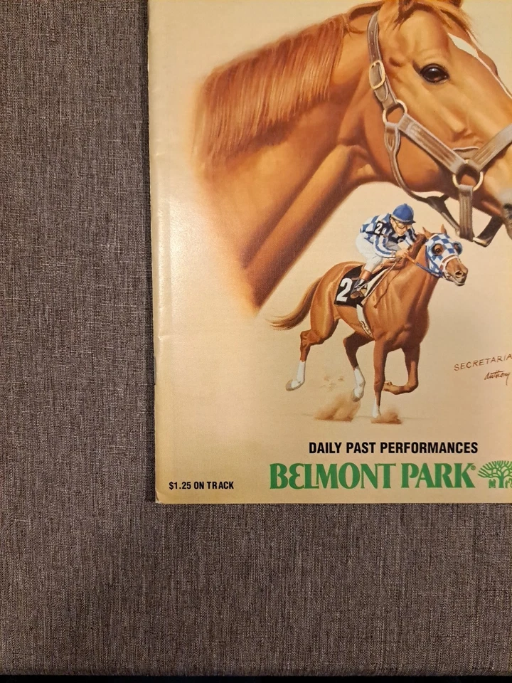 125th Belmont Stakes 5th junio 1993 Post Parade Secretaría Cubierta Foto 4 de 4