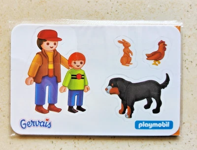 Autocollant sticker PLAYMOBIL La Ferme adesivo aufkleber pegatina vintage - Photo 1/2