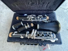 ARMSTRONG 4001 CLARINET WITH CASE NICE CONDITION-COMPLETE UNTESTED NEEDS REED