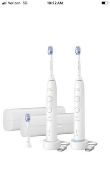 BRAND NEW Philips Sonicare Advanced Clean Rechargeable Electric Toothbrush x2