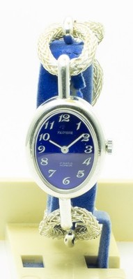 RARE VINTAGE FANTOME 0.800 Solid Silver Int 1977-4 17J WATCH 1970's - New NOS