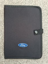 Genuine FORD Document Wallet Owners Manual Handbook Service Log Folder