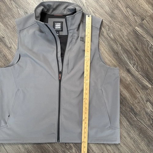 Alaskan Hardgear Free Clime Soft Shell Full Zip Vest - XL - Gray - EXCELLENT! image 5