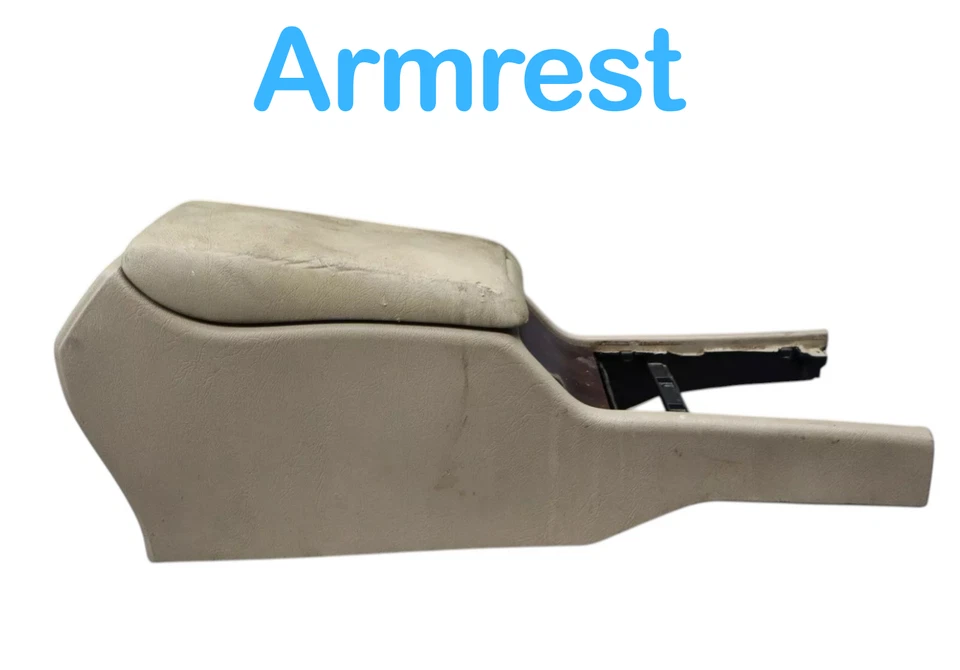 96-02 Mercedes W210 E320 E430 Consola Central Apoyabrazos Conjunto OEM Foto 3 de 4