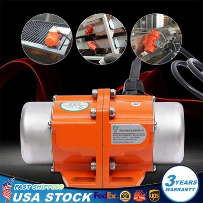 40W 110V Single Phase Vibration Motor For Concrete With Adjustable Eccentricity