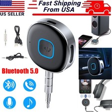 Bluetooth Receiver 3.5mm Aux Car Adapter Wireless Audio Receiver for Home Stereo