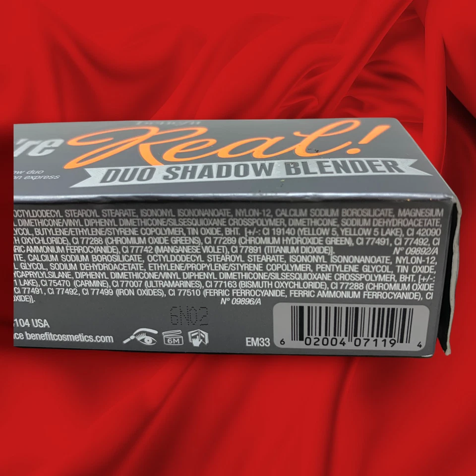 NEW They’re Real! Benefit Duo Eye Shadow Blender Easy Smokin' 3.5 g Boxed HTF - Image 4 of 4