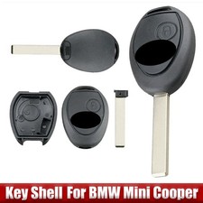 1 Pcs Replacement ABS Car Key Fob Shell Cover For BMW Mini Cooper R53 R50 S