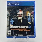 Payday 2: Crimewave (PS4 Sony PlayStation 4, 2015) VIDEO GAME CIB Manual TESTED