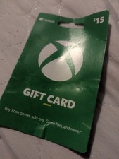 £15 Microsoft Xbox Live Gift Card