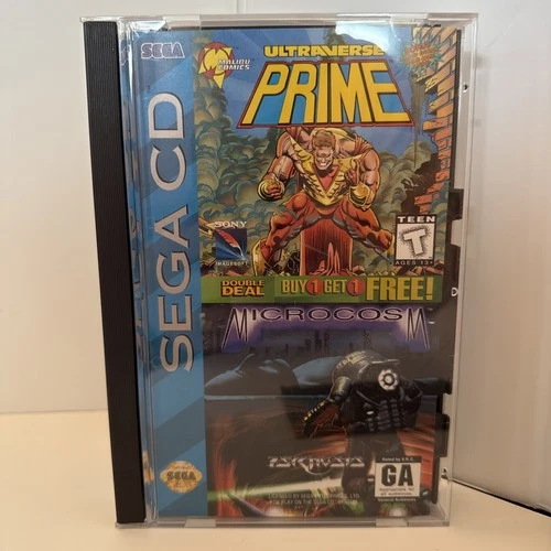 New ListingUltraverse Prime/Microcosm (Sega CD, 1994) Complete!