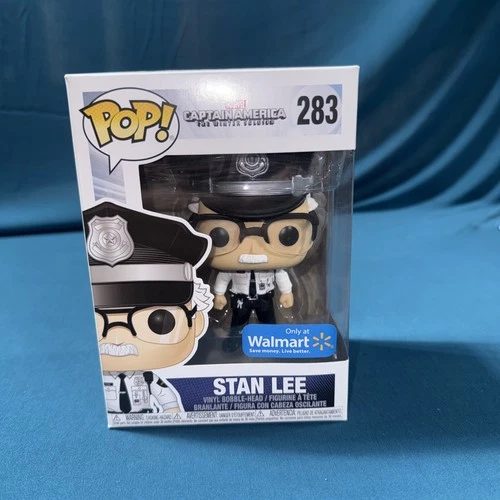 Funko POP! Marvel Captain America The Winter Solider Stan Lee 283 In Protector