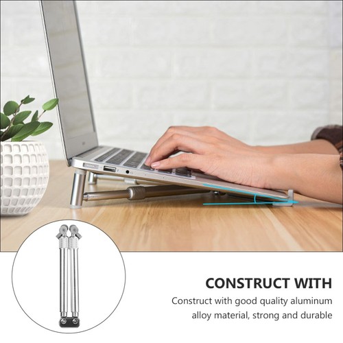 Hollowed Laptop Stand Aluminum Alloy Telescopic Foldable Laptop Cooling Rack - Afbeelding 6 van 12