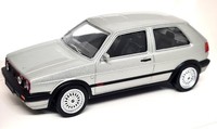 Norev 1/43 Volkswagen Golf Gti MK2 G60 1990 Silver Metal Scale Diecast Model Car