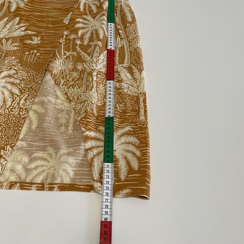 Desmond & Dempsey H&M Linen Blend Wrap Midi Skirt Size 2 34 Palms Boho Beach - Picture 10 of 13